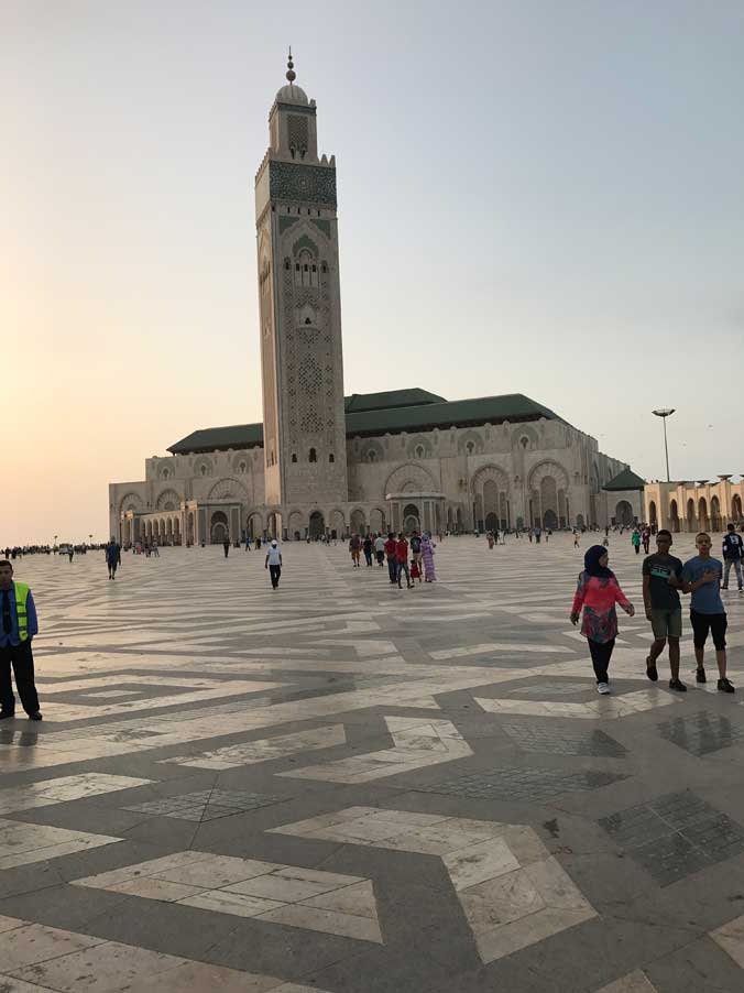 Hassan II Mosque in Casablanca (© Mervin Smucker)