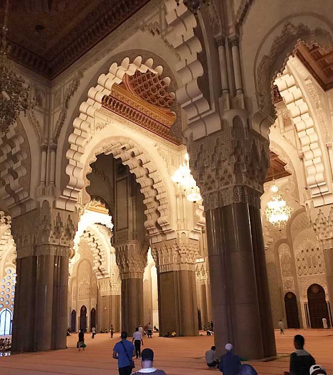 Hassan II Mosque in Casablanca (© Mervin Smucker)